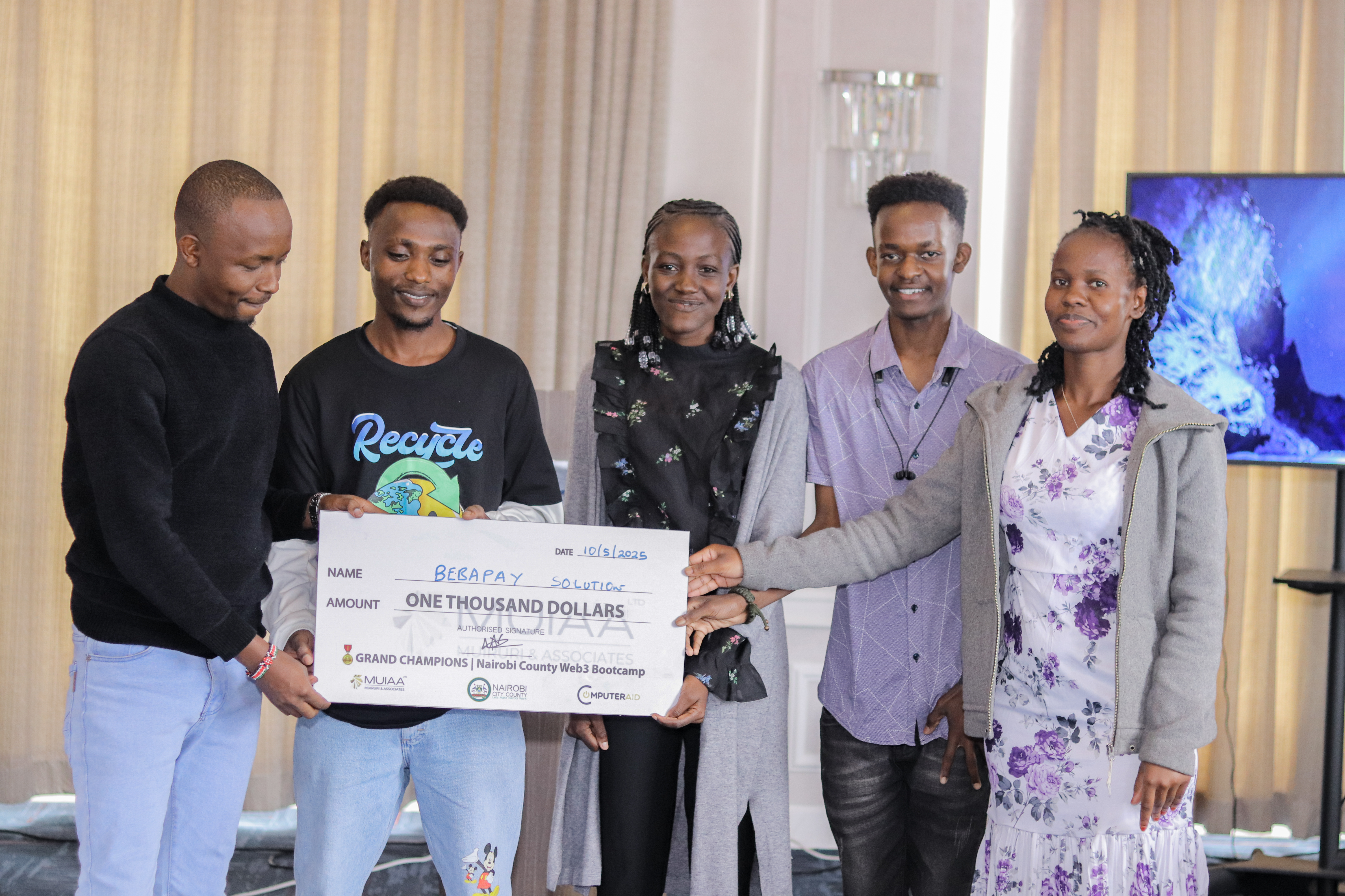 BebaPay Hackathon - First Runners-Up Achievement